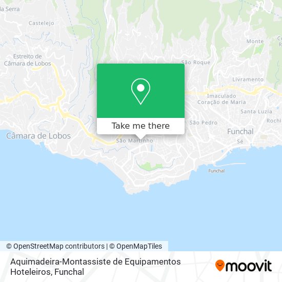 Aquimadeira-Montassiste de Equipamentos Hoteleiros map
