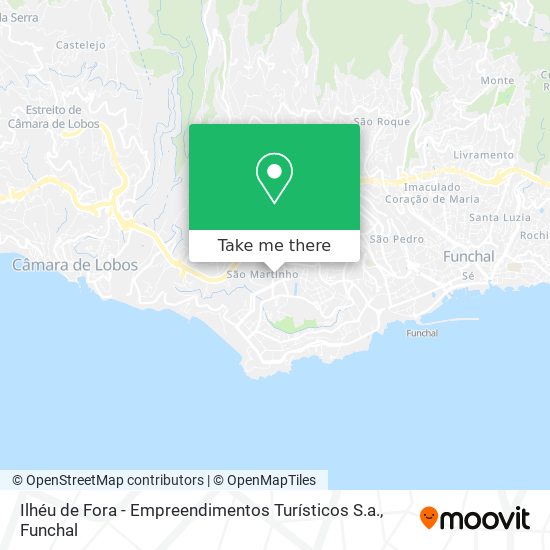 Ilhéu de Fora - Empreendimentos Turísticos S.a. map