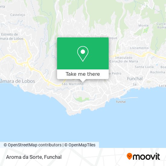 Aroma da Sorte map