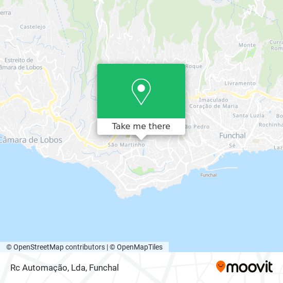 Rc Automação, Lda mapa