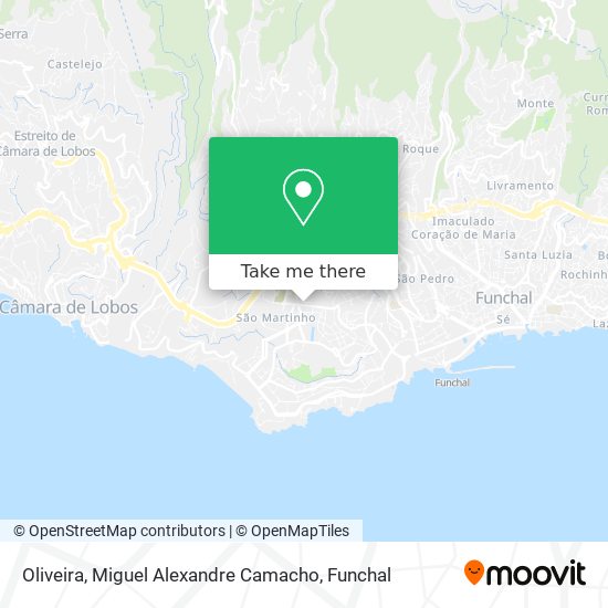 Oliveira, Miguel Alexandre Camacho mapa