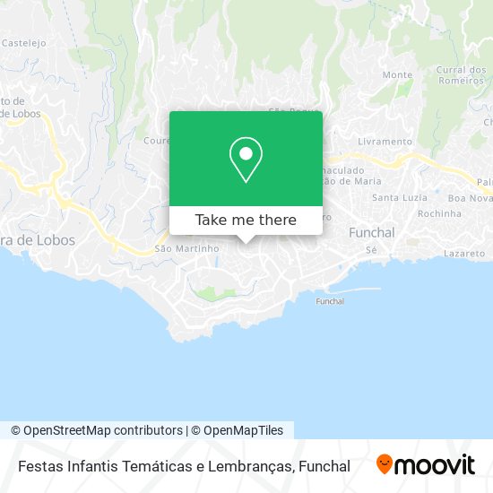 Festas Infantis Temáticas e Lembranças map