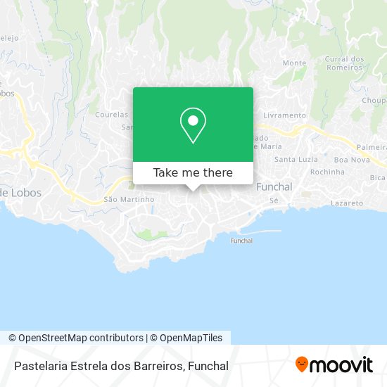 Pastelaria Estrela dos Barreiros map