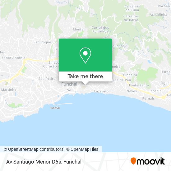 Av Santiago Menor D6a mapa