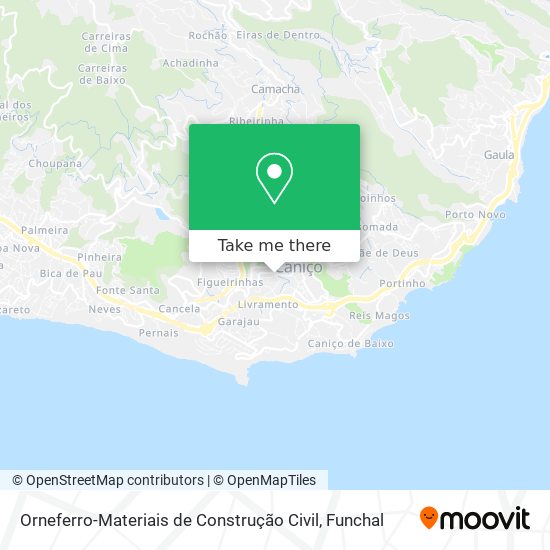 Orneferro-Materiais de Construção Civil map