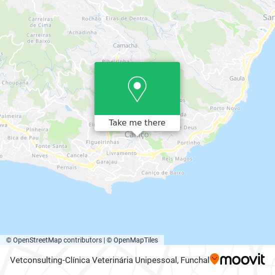 Vetconsulting-Clínica Veterinária Unipessoal mapa