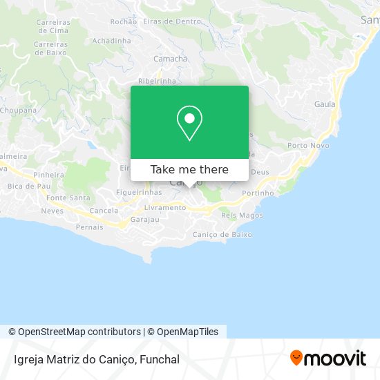 Igreja Matriz do Caniço map