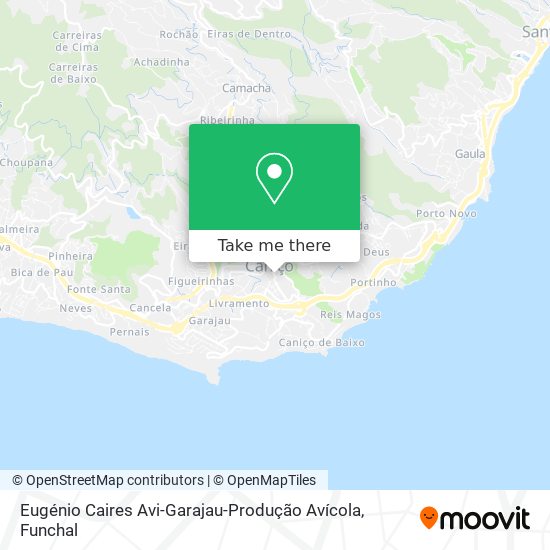 Eugénio Caires Avi-Garajau-Produção Avícola map