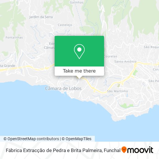 Fábrica Extracção de Pedra e Brita Palmeira map