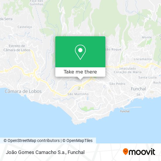João Gomes Camacho S.a. map