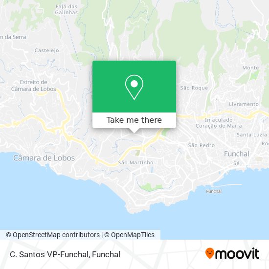 C. Santos VP-Funchal map