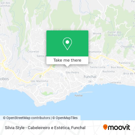 Silvia Style - Cabeleireiro e Estética mapa