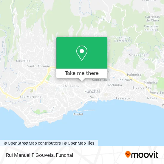 Rui Manuel F Gouveia map