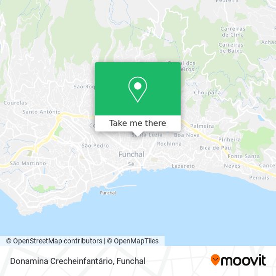 Donamina Crecheinfantário map