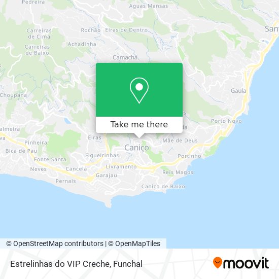 Estrelinhas do VIP Creche map