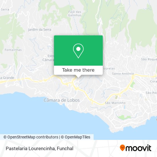 Pastelaria Lourencinha map