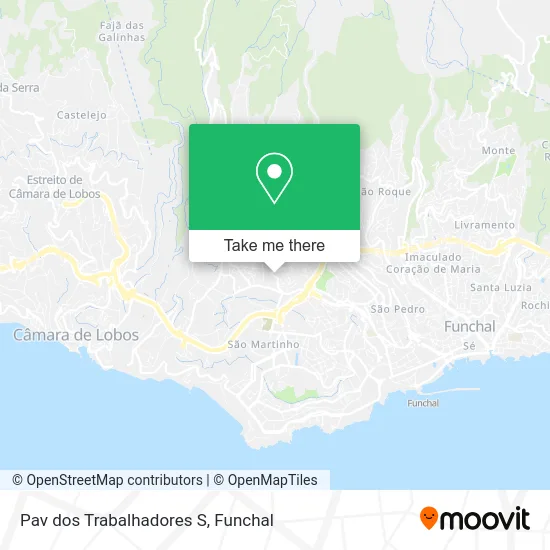 Pav dos Trabalhadores S map