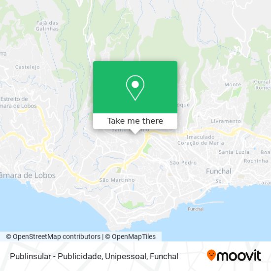 Publinsular - Publicidade, Unipessoal map