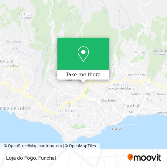 Loja do Fogo map