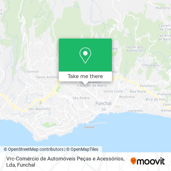 Vrc-Comércio de Automóveis Peças e Acessórios, Lda map