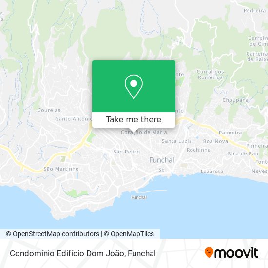 Condomínio Edifício Dom João mapa