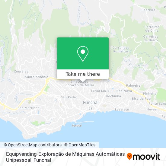 Equipvending-Exploração de Máquinas Automáticas Unipessoal mapa