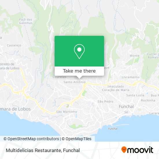 Multidelicias Restaurante map