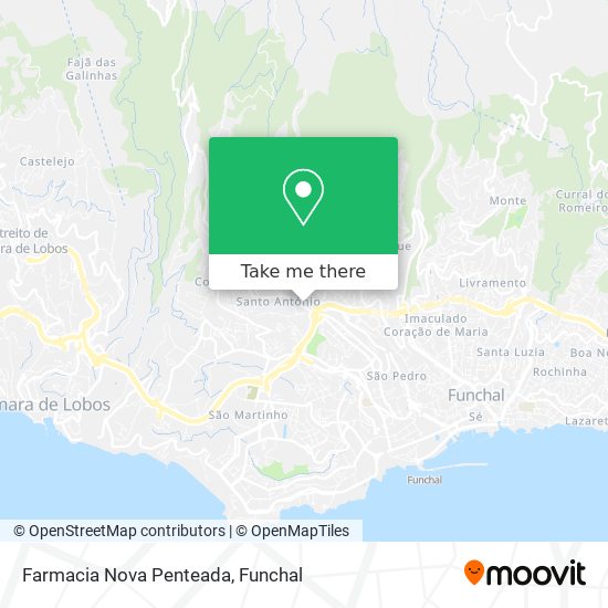 Farmacia Nova Penteada map