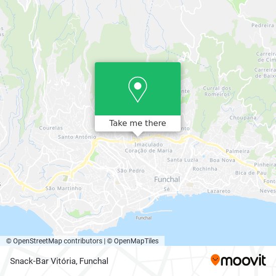 Snack-Bar Vitória map