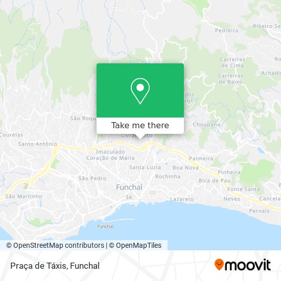 Praça de Táxis map