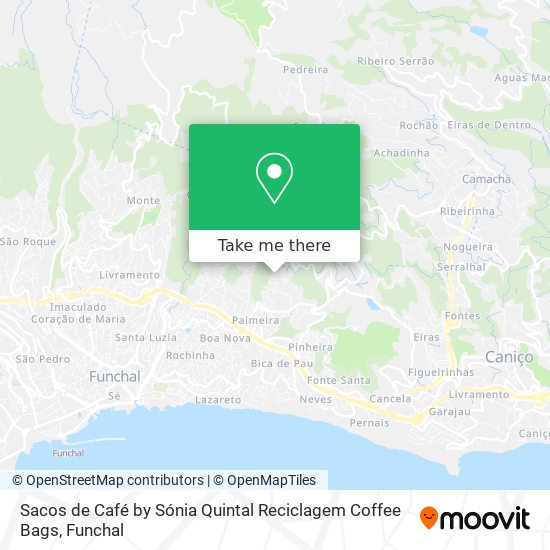 Sacos de Café by Sónia Quintal Reciclagem Coffee Bags mapa