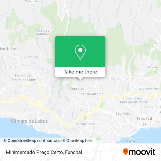 Minimercado Preço Certo map