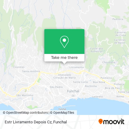 Estr Livramento Depois Cz map