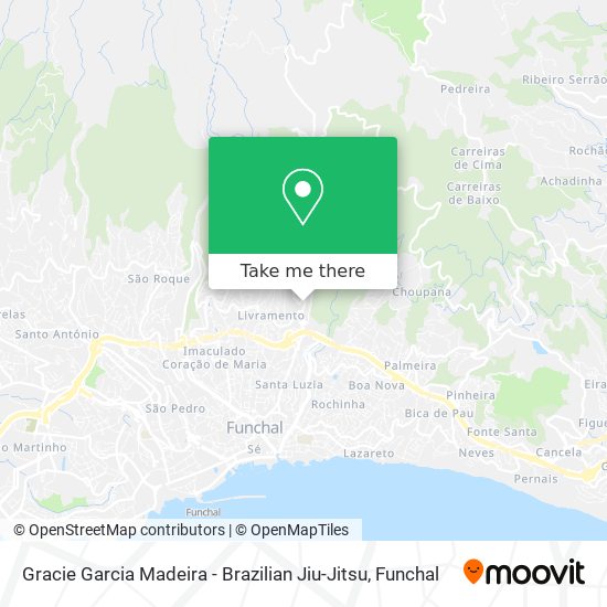 Gracie Garcia Madeira - Brazilian Jiu-Jitsu mapa