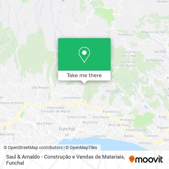 Saul & Arnaldo - Construção e Vendas de Materiais map