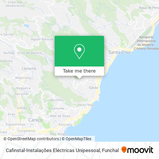 Cafinstal-Instalações Eléctricas Unipessoal map