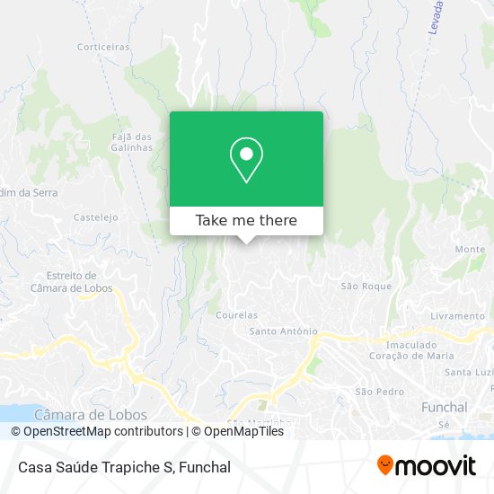 Casa Saúde Trapiche S mapa
