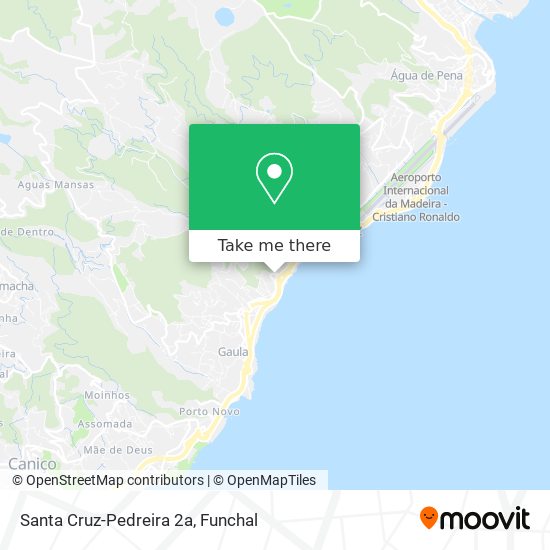 Santa Cruz-Pedreira 2a map