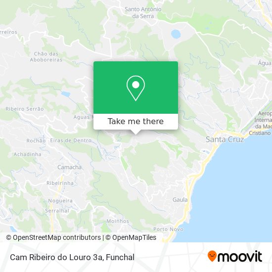 Cam Ribeiro do Louro 3a mapa