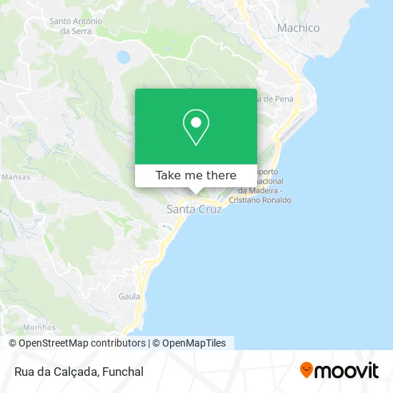 Rua da Calçada map