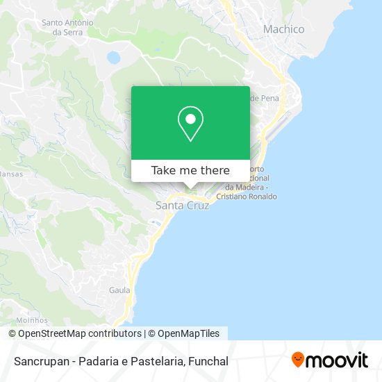 Sancrupan - Padaria e Pastelaria mapa