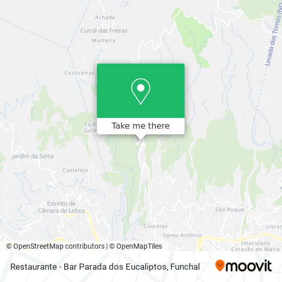 Restaurante - Bar Parada dos Eucaliptos map