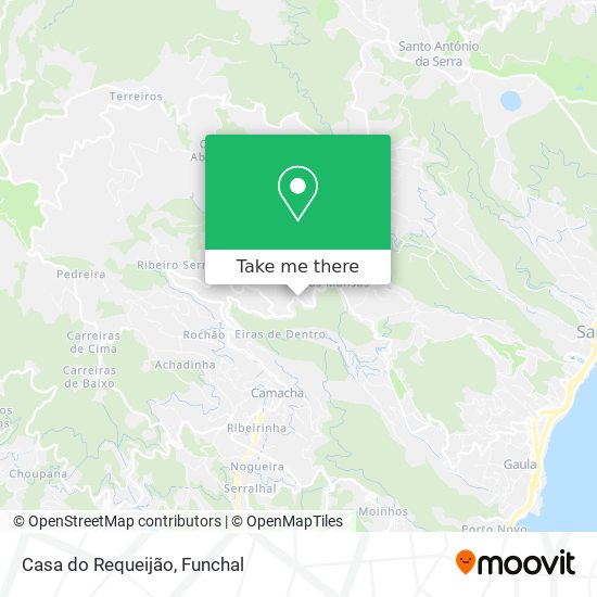 Casa do Requeijão mapa