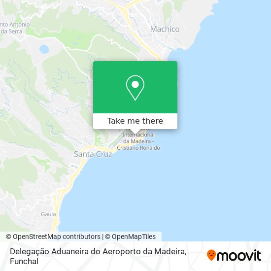 Delegação Aduaneira do Aeroporto da Madeira map