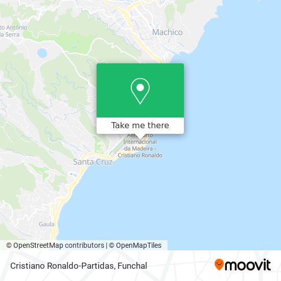 Cristiano Ronaldo-Partidas map