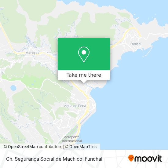 Cn. Segurança Social de Machico map