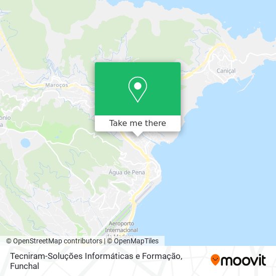 Tecniram-Soluções Informáticas e Formação mapa