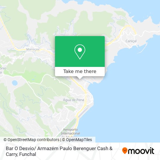 Bar O Desvio/ Armazém Paulo Berenguer Cash & Carry map