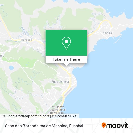 Casa das Bordadeiras de Machico map