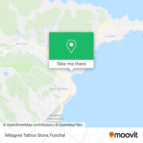 Milagres Tattoo Store mapa